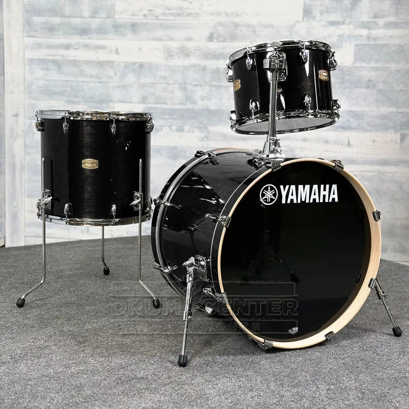 Yamaha Stage Custom Birch 3pc Drum Set 22/13/16 Raven Black