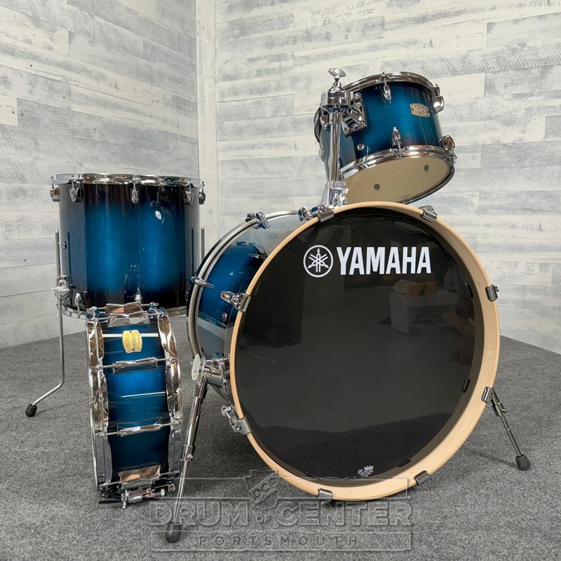 Yamaha Stage Custom Birch 4pc Drum Set 22/12/16/14 Deep Blue Sunburst