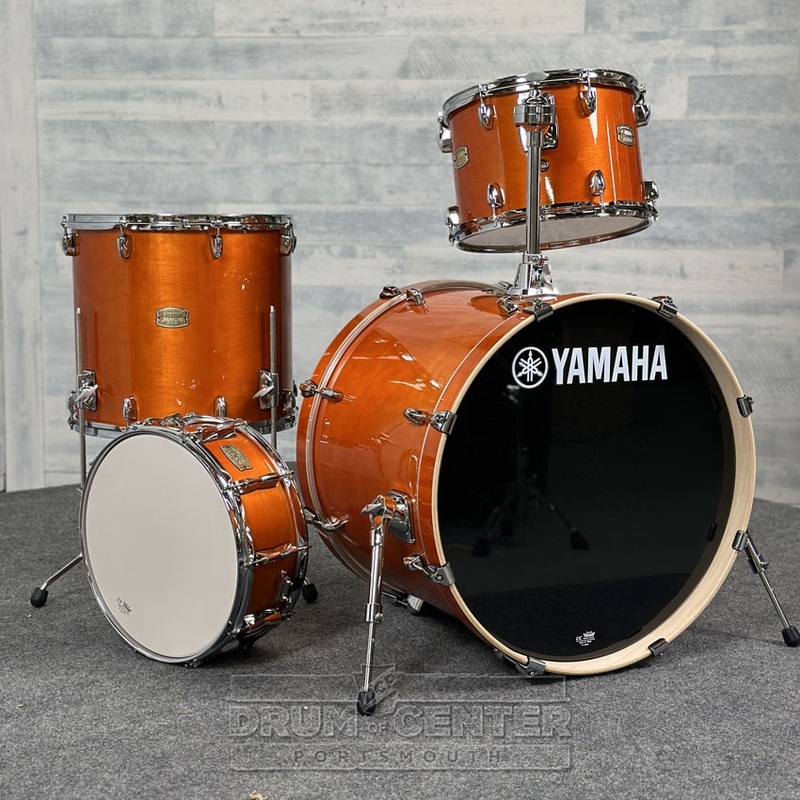 Yamaha Stage Custom Birch 4pc Drum Set 22/13/16/14 Honey Amber