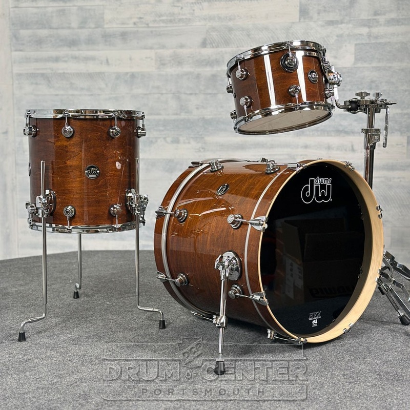 DW Performance 3pc Drum Set 20/12/14 Walnut Lacquer - DCP Exclusive!