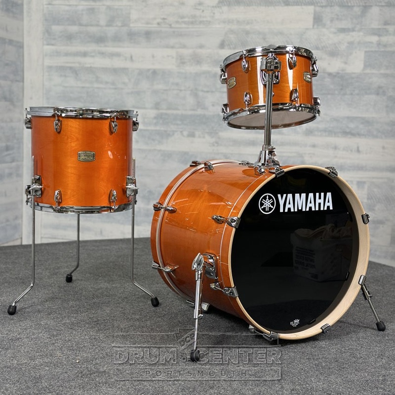 Yamaha Stage Custom Birch 3pc Drum Set 20/12/14 Honey Amber