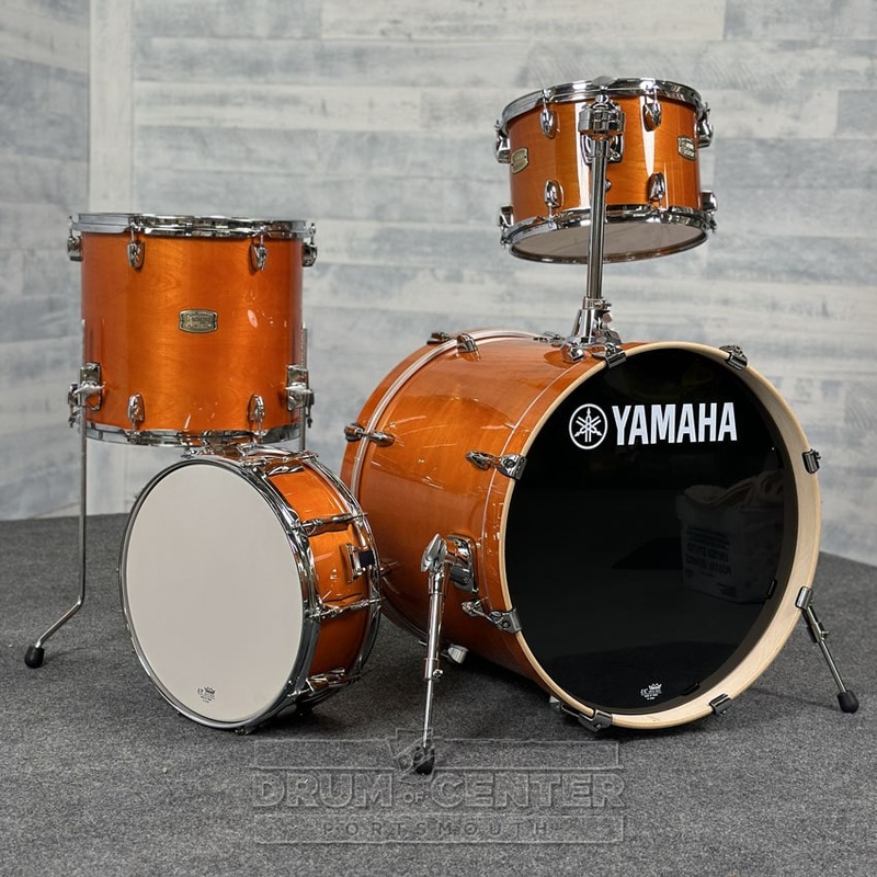 Yamaha Stage Custom Birch 4pc Drum Set 20/12/14/14 Honey Amber