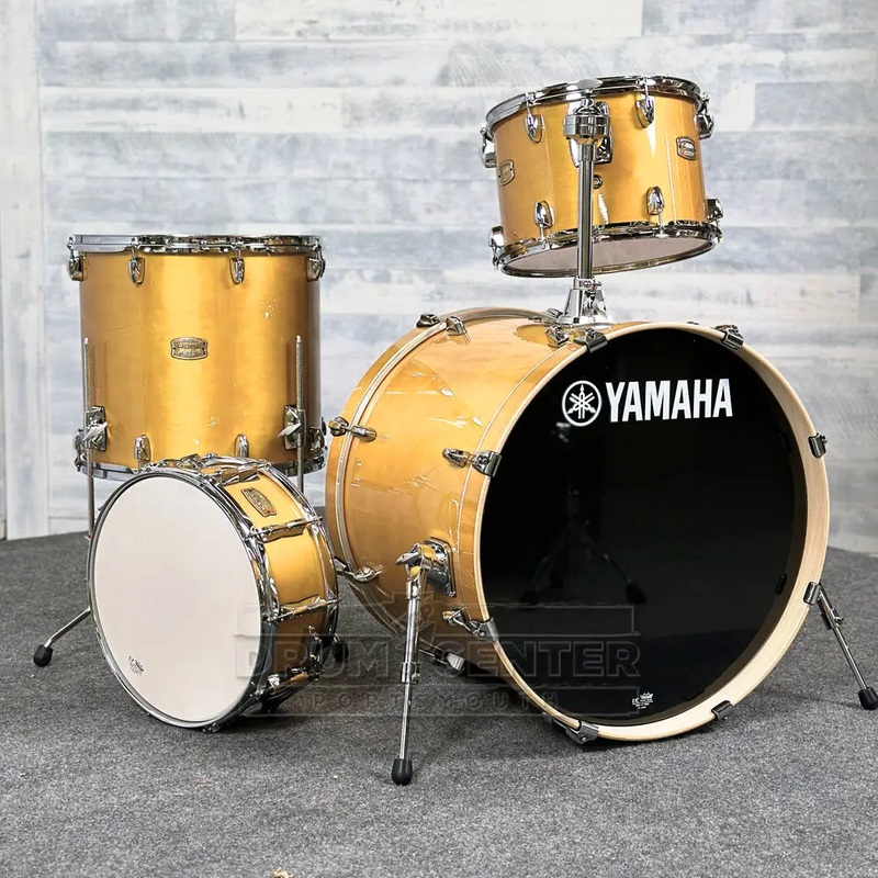 Yamaha Stage Custom Birch 4pc Drum Set 22/13/16/14 Natural Wood