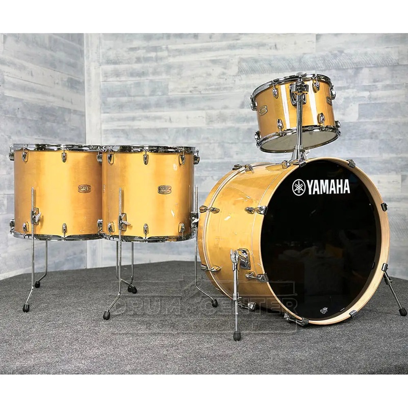 Yamaha Stage Custom Birch 4pc Drum Set 24/13/16/18 Natural Wood
