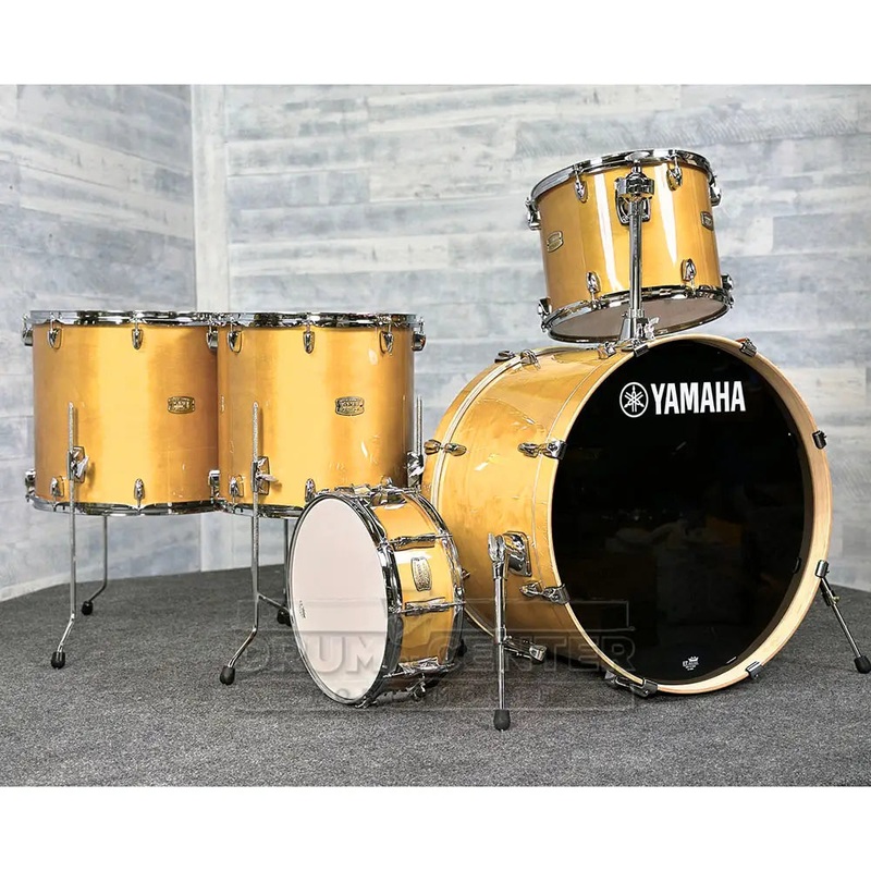 Yamaha Stage Custom Birch 5pc Drum Set 24/14/16/18/14 Natural Wood