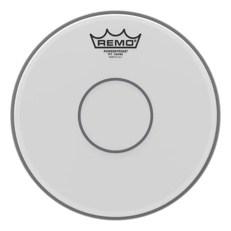 Remo Powerstroke 77 Coated Snare Drumhead 10" w/Clear Dot on Top