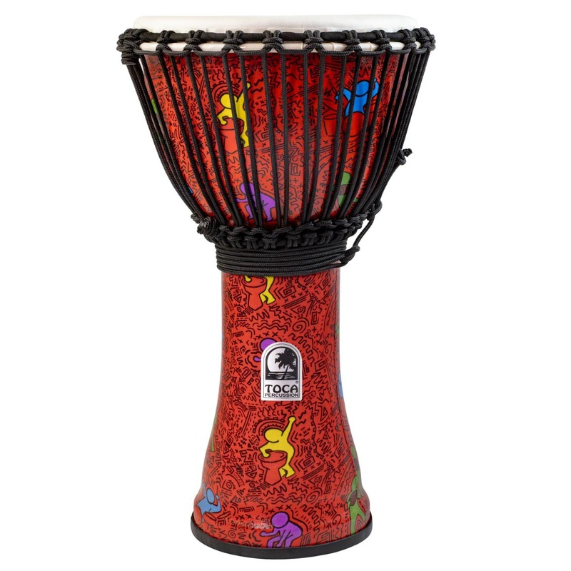 Toca Freestyle Rope-Tuned Djembe 10" Jam Fest