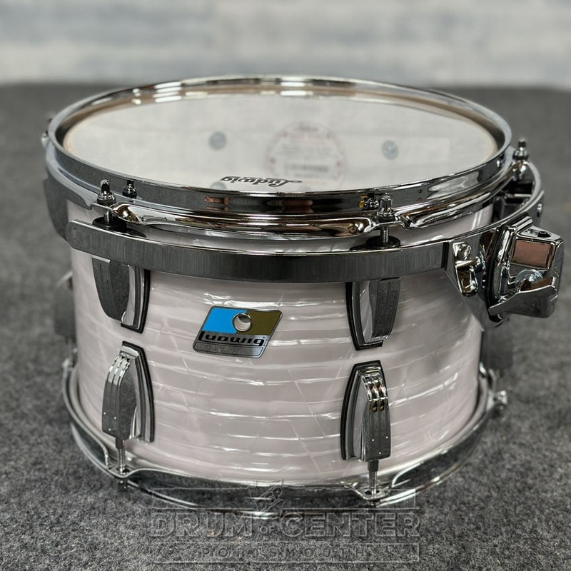 Ludwig Classic Maple "Super 70s" Tom 12x8 70s White Marine Pearl w/Vibraband - DCP Exclusive!