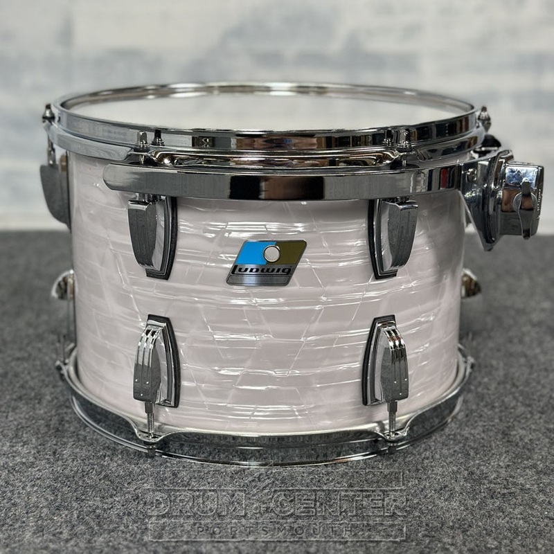 Ludwig Classic Maple "Super 70s" Tom 13x9 70s White Marine Pearl w/Vibraband - DCP Exclusive!