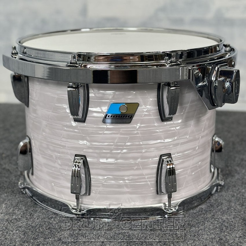 Ludwig Classic Maple "Super 70s" Tom 14x10 70s White Marine Pearl w/Vibraband - DCP Exclusive!
