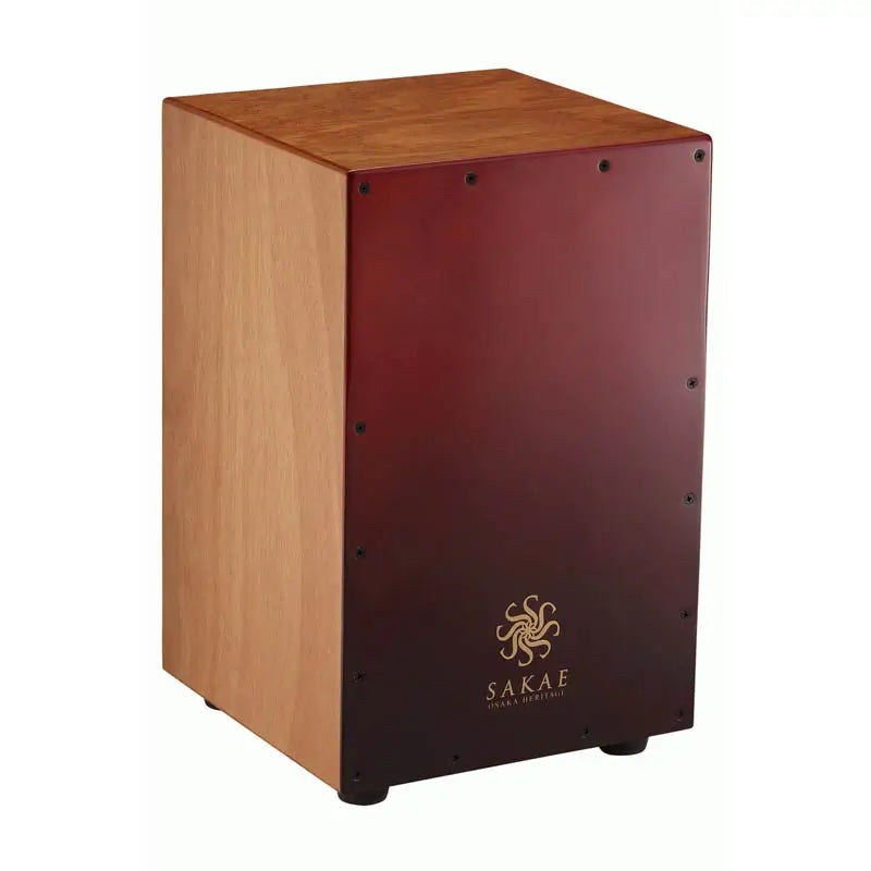 Sakae Cajon w/Faded Red Frontplate - CAJ100RDFD