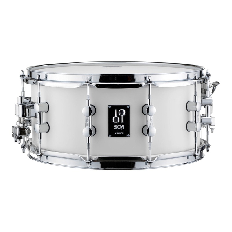 Sonor SQ1 Snare Drum 14x6.5 Satin Pure White