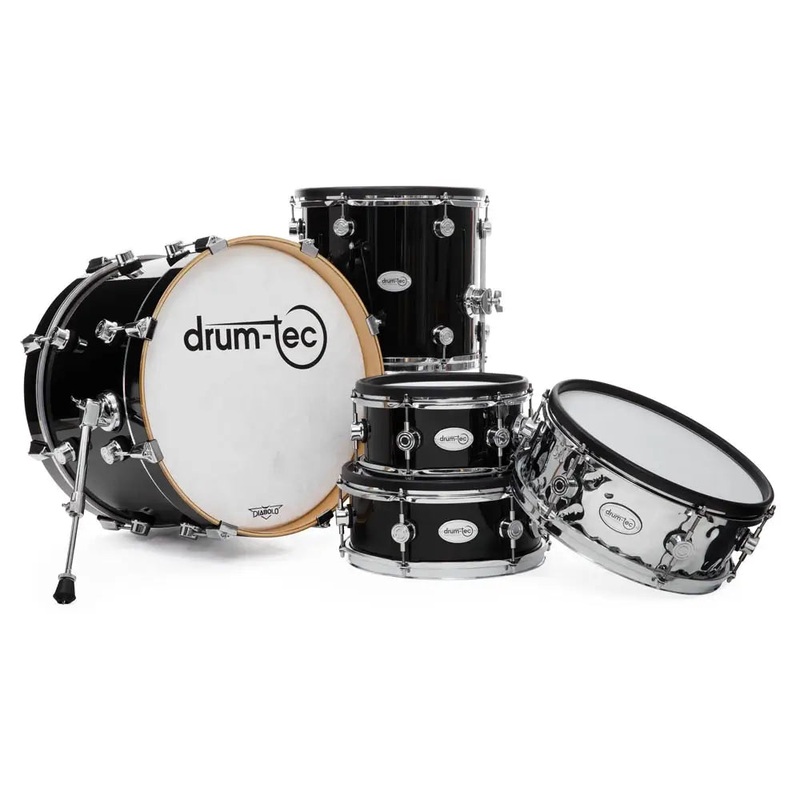 Drum-Tec Diabolo 3 5pc Stage E-Drum Set Black