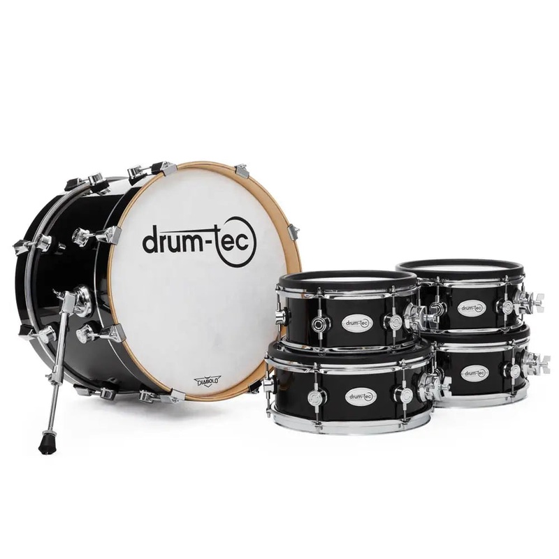 Drum-Tec Diabolo 3 5pc Studio E-Drum Set Black