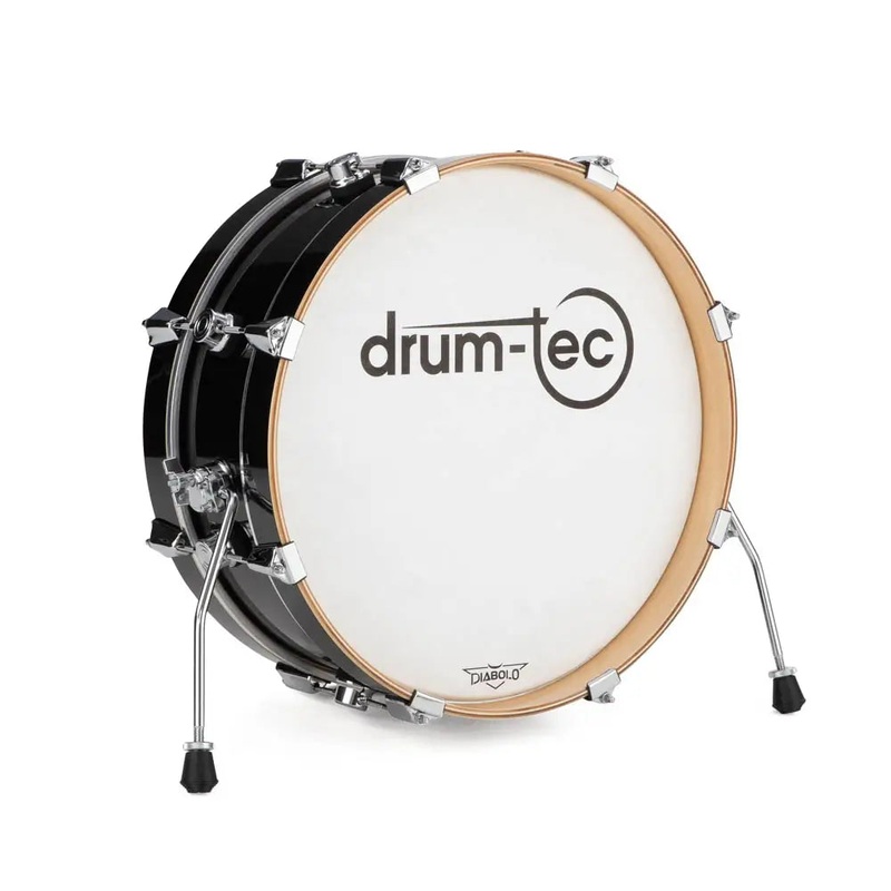 Drum-Tec Diabolo 3 E-Bass Drum 18x6 Black