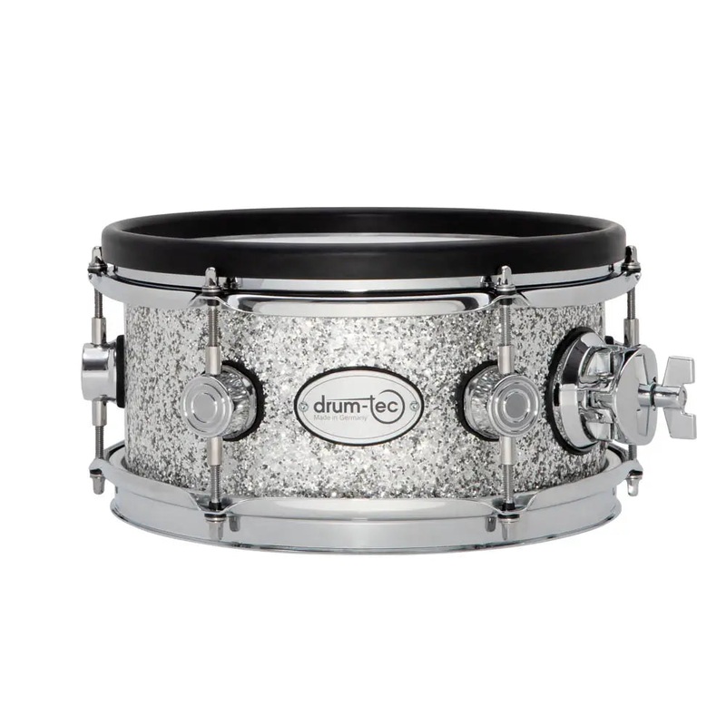 Drum-Tec Diabolo 3 E-Tom 10x5 Silver Sparkle