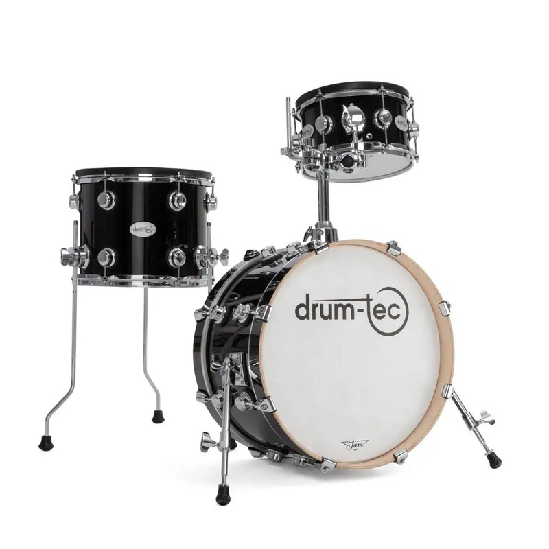Drum-Tec Jam 3 3pc E-Drum Set Black