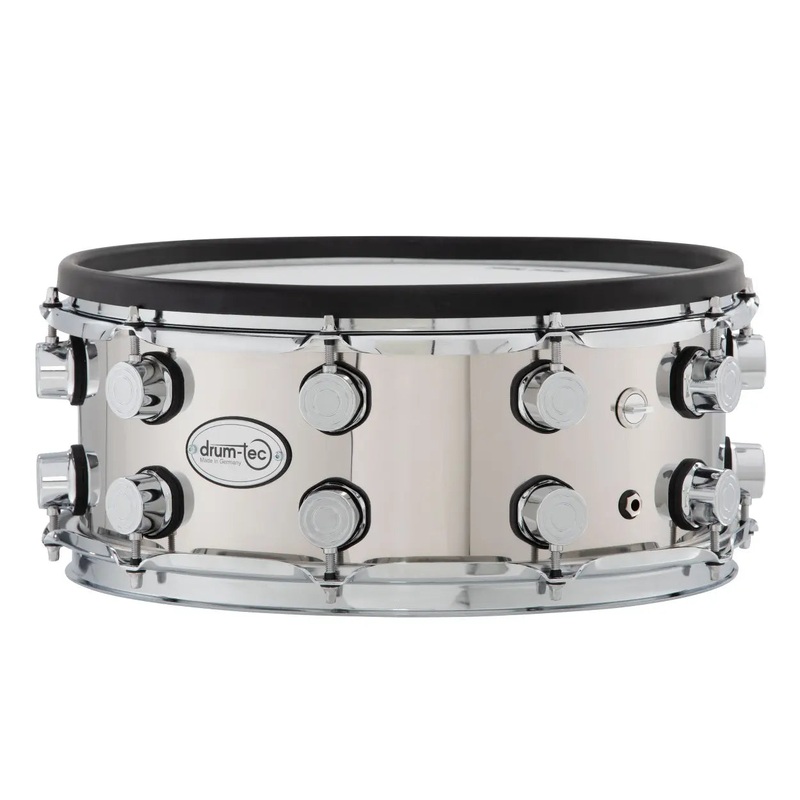 Drum-Tec Pro 3 E-Snare Drum 14x5.5 Stainless Steel