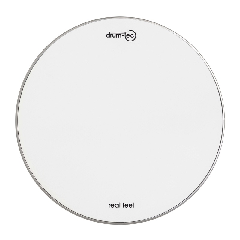 Drum-Tec Real Feel Mesh Bass Drumhead 24" White