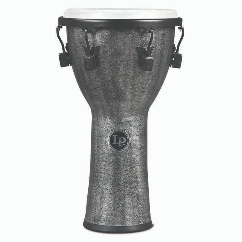 LP World Beat FX Mechanically-Tuned Djembe 11" Gray