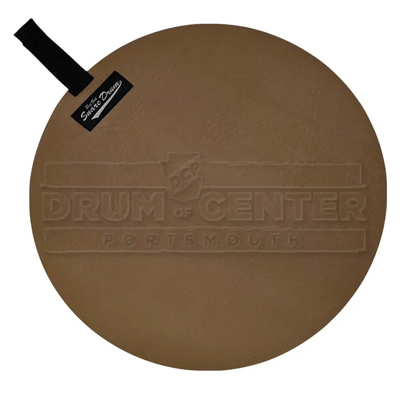 Big Fat Snare Drum Faux Suede 14" Cognac