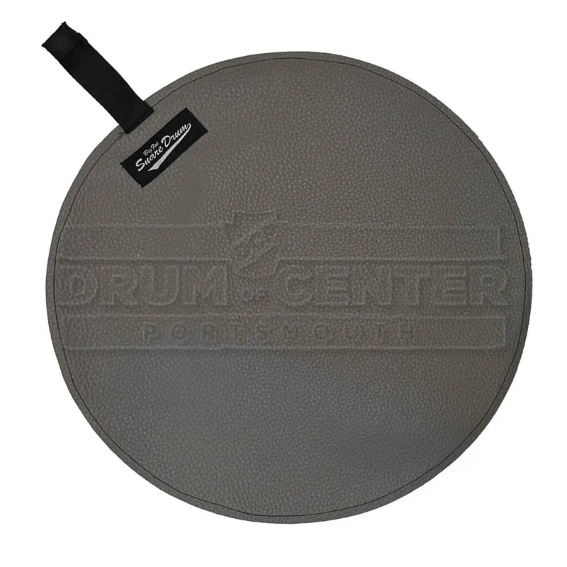 Big Fat Snare Drum Faux Suede 14" Textured Grey