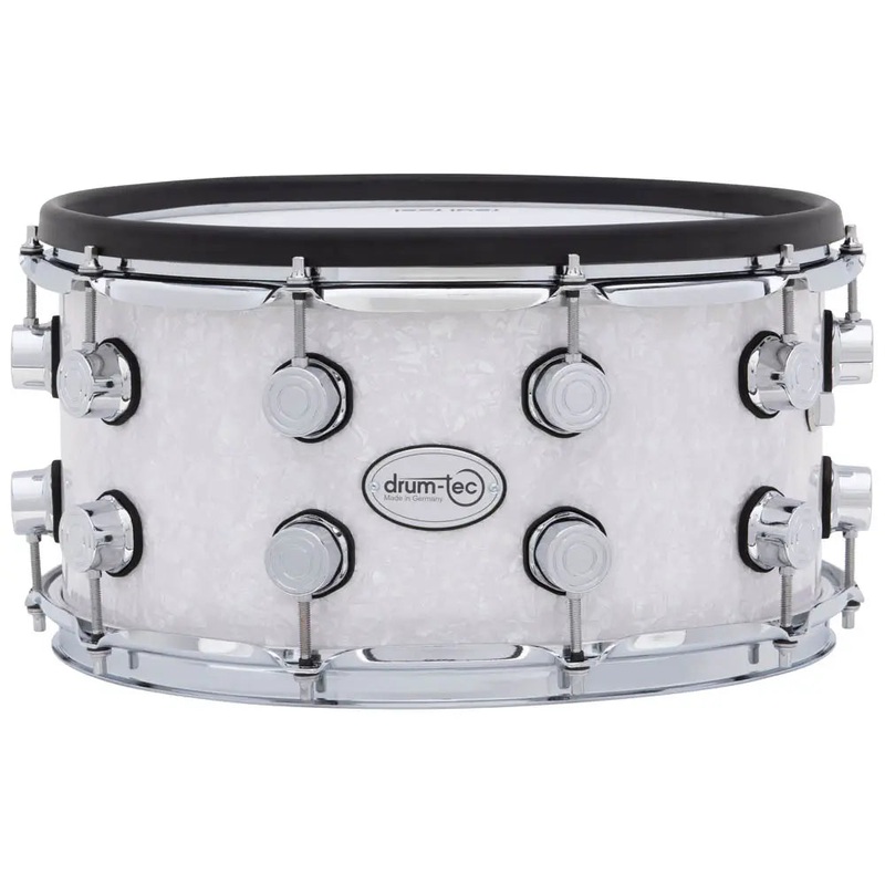 Drum-Tec Pro 3 E-Snare Drum 14x7 White Marine Pearl