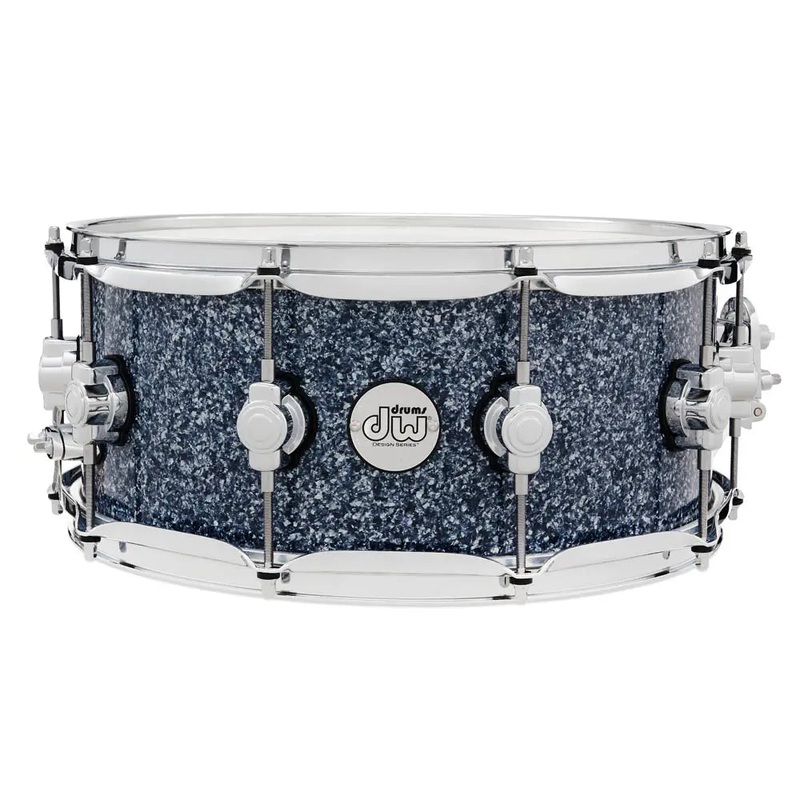 DW Design Snare Drum 14x6 Blue Granite