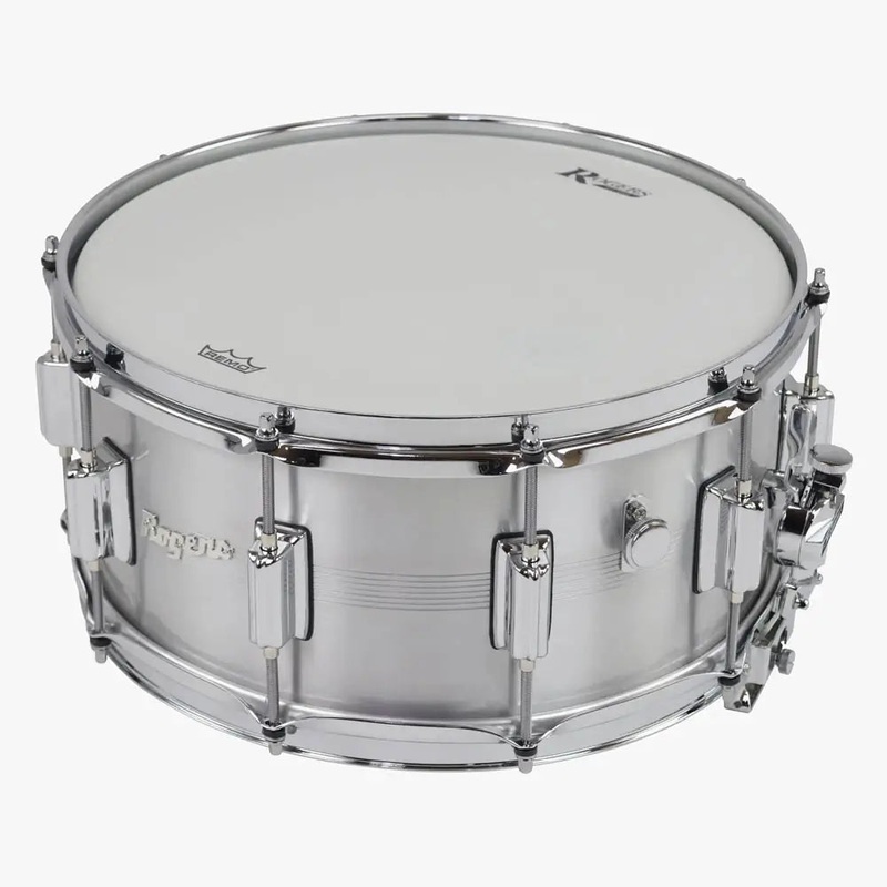 Rogers Dyna-Sonic 7-Line Aluminum Snare Drum 14x6.5