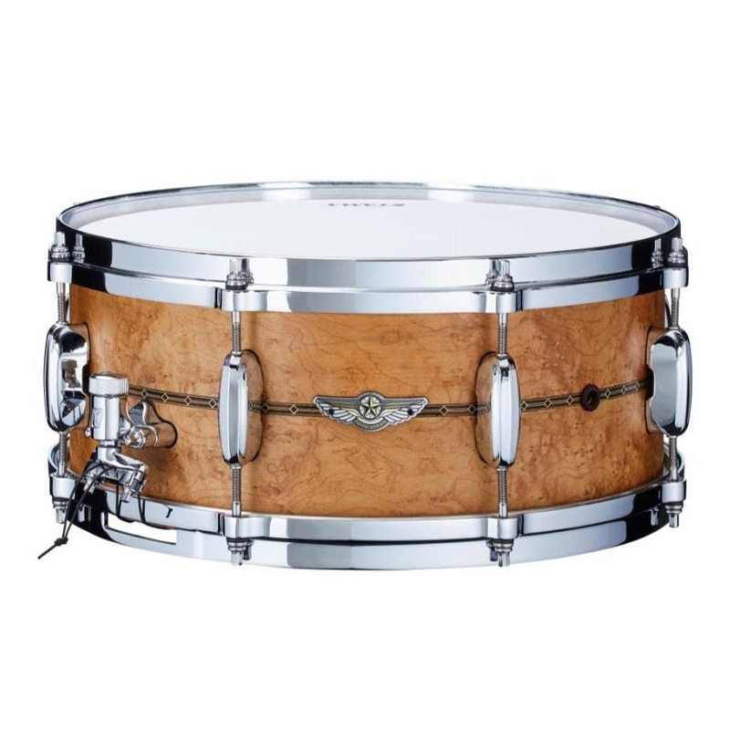 Tama Star Solid Maple Snare Drum 14x6 Oiled Natural Birdseye Maple