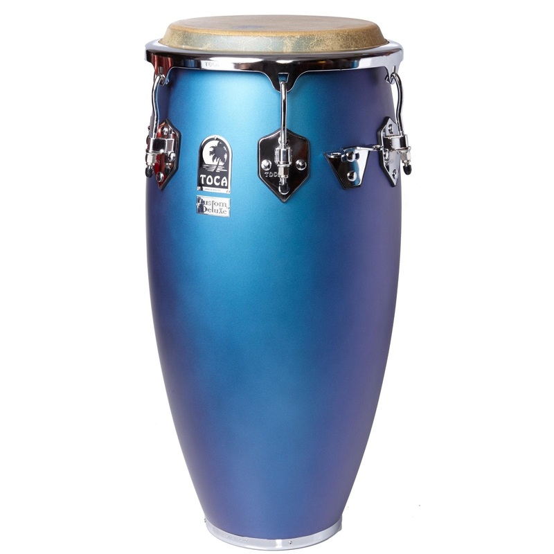 Toca Custom Deluxe Wood Quinto 11" Matte Blue
