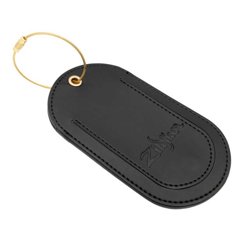 Zildjian Embossed Luggage Tag Black