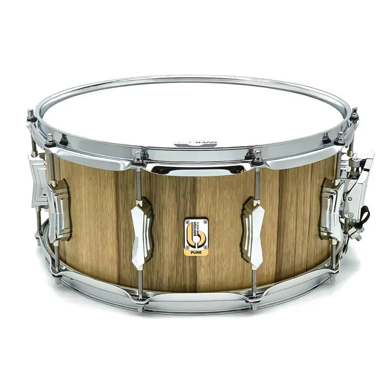 British Drum Company Founder's Reserve Pure Snare Drum 14x6.5 Limba