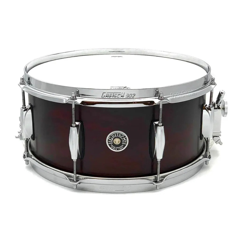 Gretsch Brooklyn Snare Drum 14x6.5 8-Lug Satin Walnut w/Micro-Sensitive Strainer