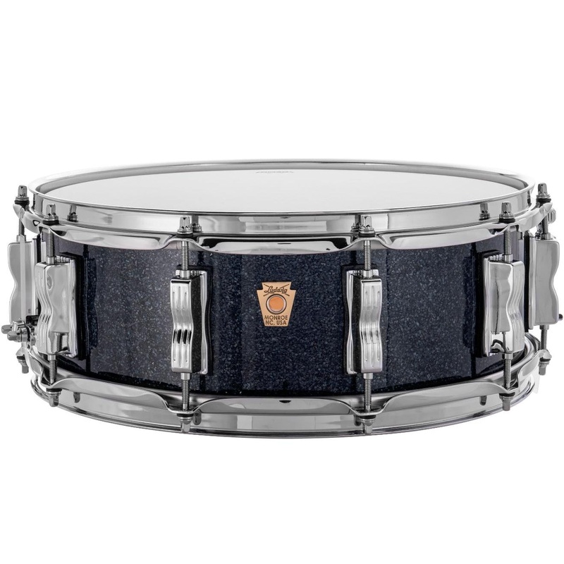 Ludwig Classic Maple Snare Drum 14x5 Hybrid Black Sparkle