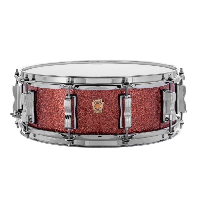 Ludwig Classic Maple Snare Drum 14x5 Hybrid Copper Sparkle
