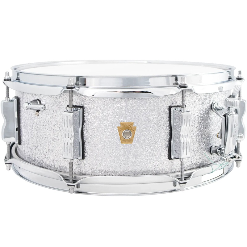 Ludwig Legacy Maple Snare Drum 14x5.5 Silver Sparkle