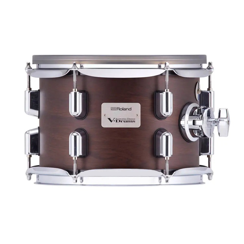 Roland V-Drums Acoustic Design Tom Pad 10x7 Satin Walnut