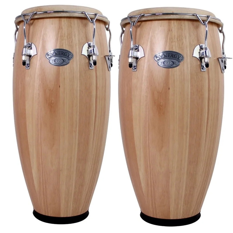 Toca Synergy Deluxe 10 & 11 Conga Set with Basket Stands