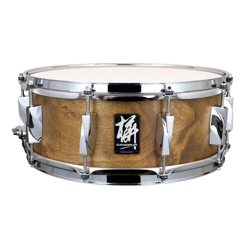 Canopus Yaiba Yellow Birch Snare Drum 14x5.5 Maize