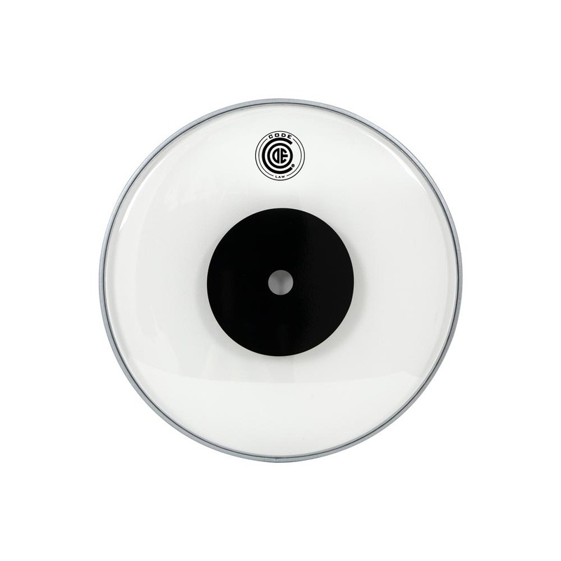 Code Law Clear Drumhead 16"