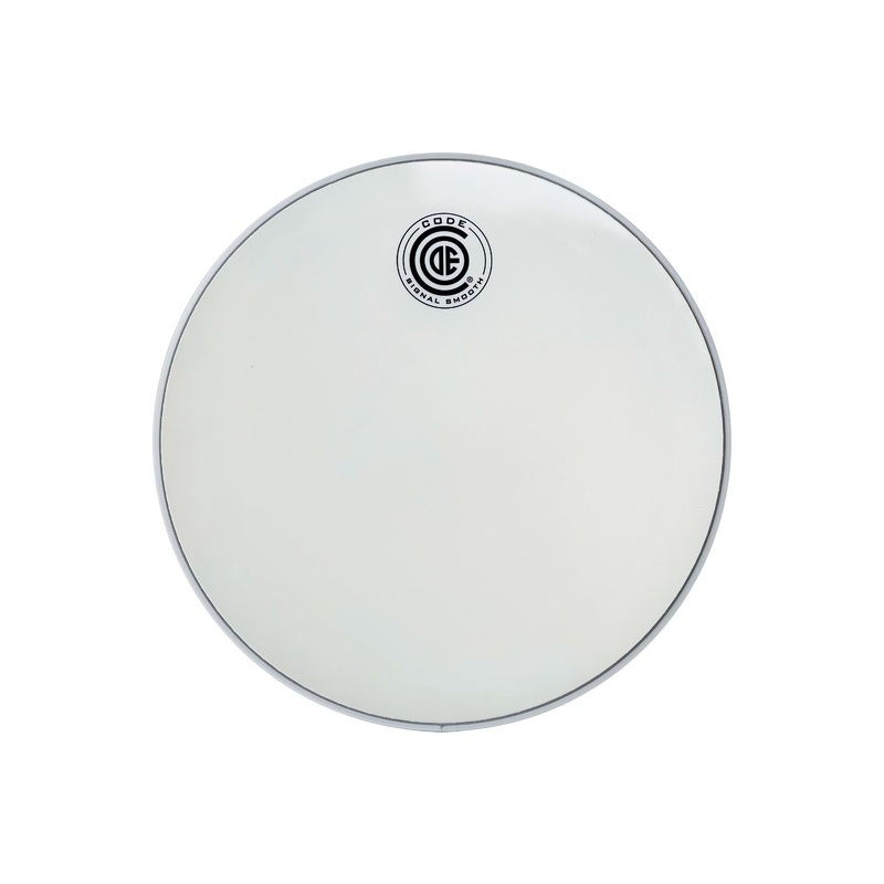 Code Signal White Drumhead 8"