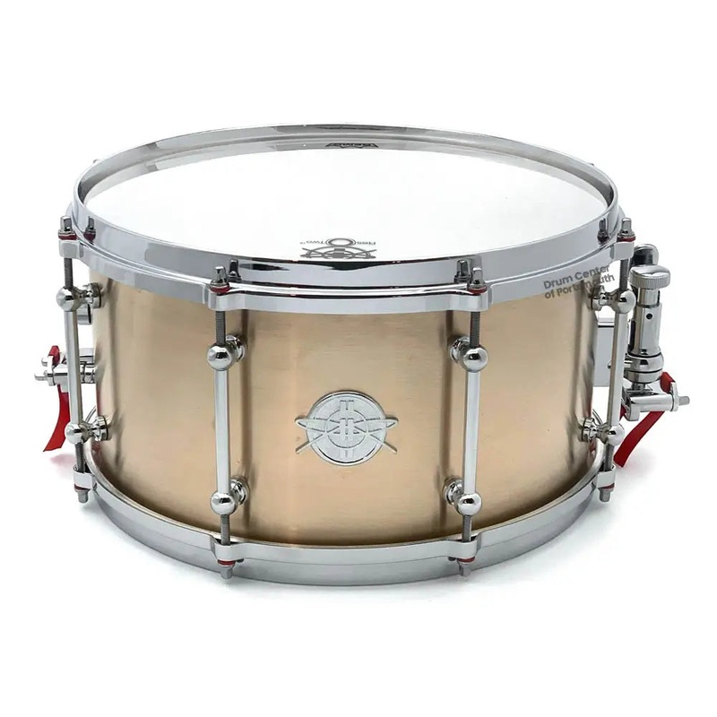 Dunnett Classic Model K Kast Bronze Snare Drum 13x7 Antique Penny