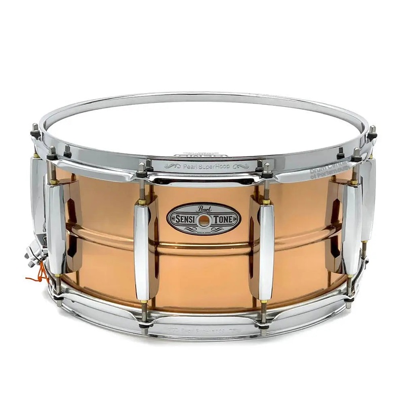 Pearl Sensitone Phosphor Bronze Snare Drum 14x6.5 w/CL Lugs