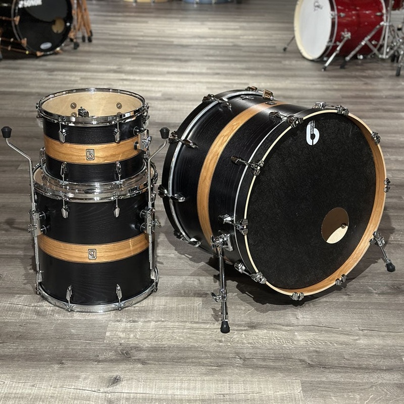 British Drum Co Legend Ultra 3pc Club Drum Set Donington DEMO MODEL
