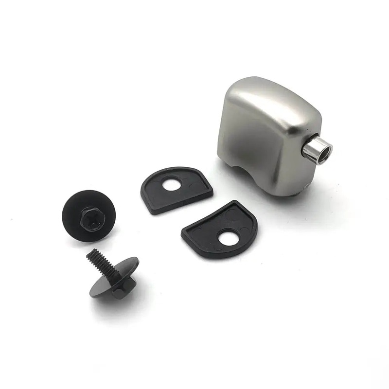 Crush Bass Drum Bridge Lug Complete, Satin Chrome