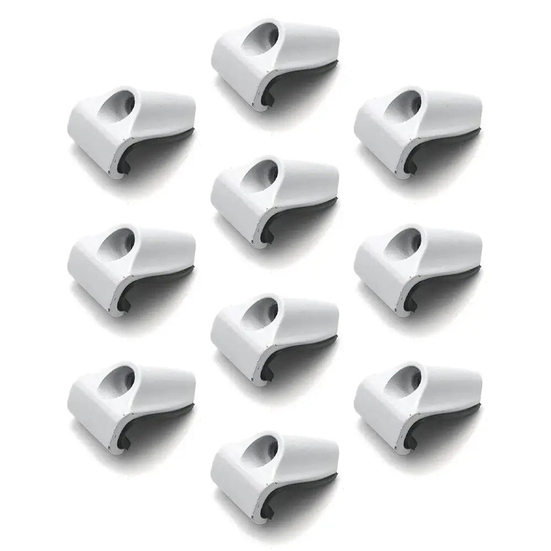 Crush Bass Drum Claw 10-Pack, White