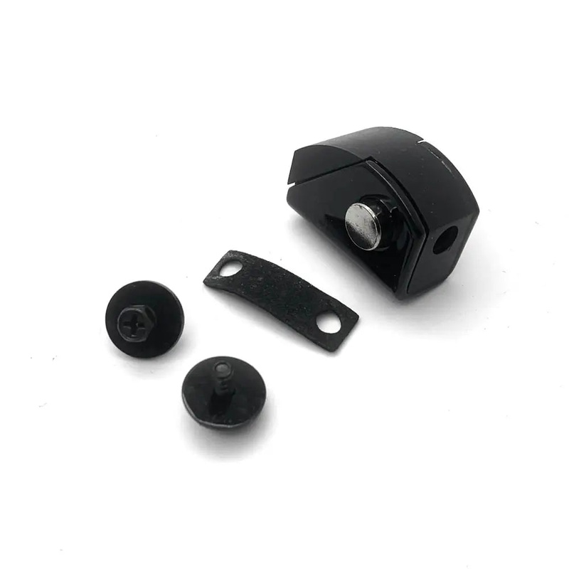 Crush Tom/Snare Drum Lug Complete, Black (w/Black Bolts)