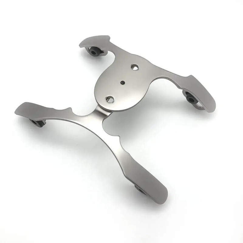 Crush X-Mount Tom Suspension Mount 10x7, Satin Chrome (w/o Bracket)