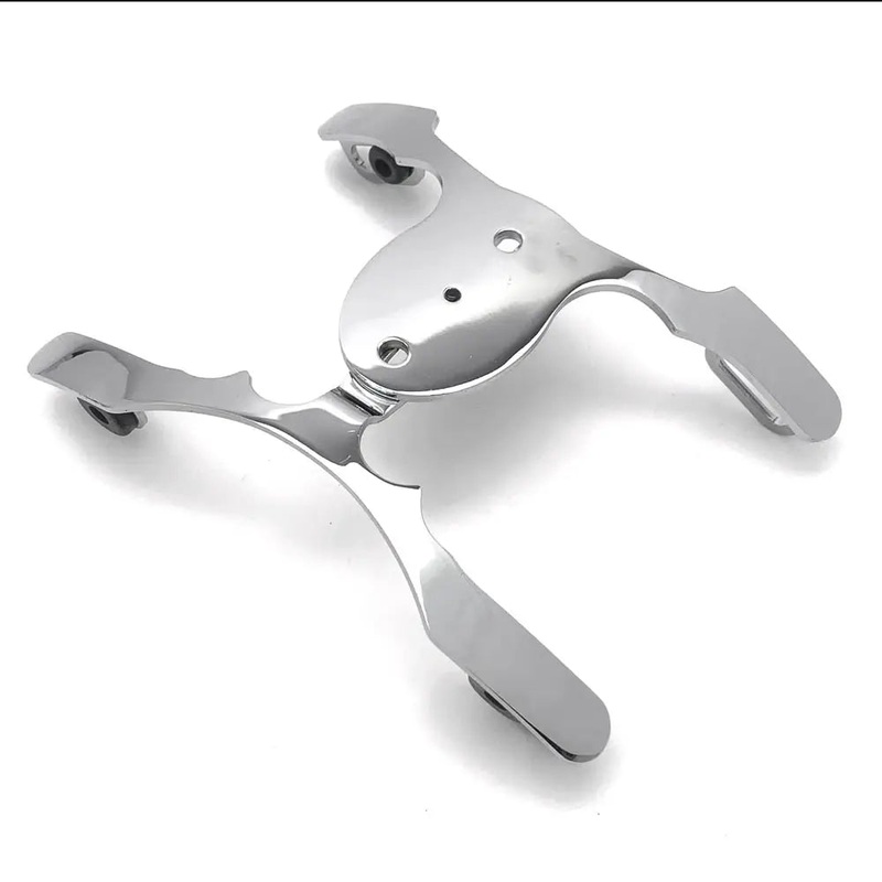 Crush X-Mount Tom Suspension Mount 8x6, Chrome (w/o Bracket)